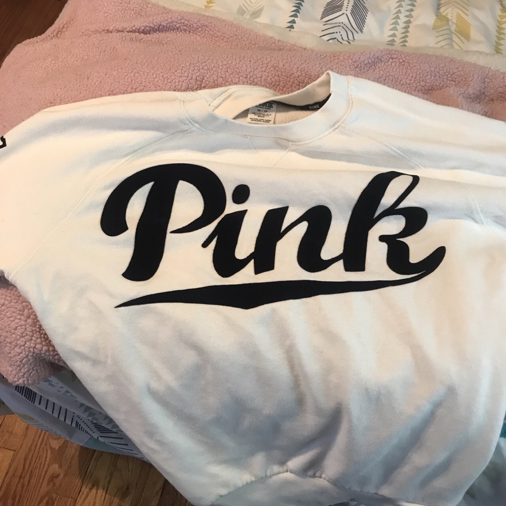 Victoria secret pink crewneck XS